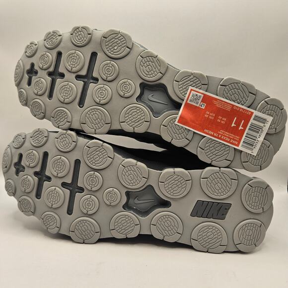 NIKE MEN\'S 11 REAX 8 TR COOL GREY PLATINUM NWOB 621716-010